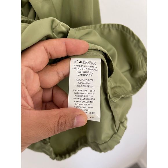 MICHAEL Michael Kors Olive Green Hooded Blouse - Picture 6 of 7